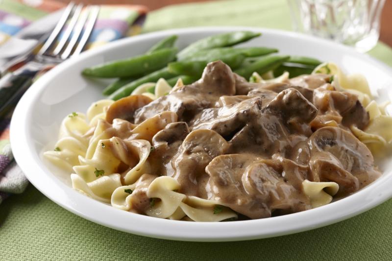 Beef Stroganoff